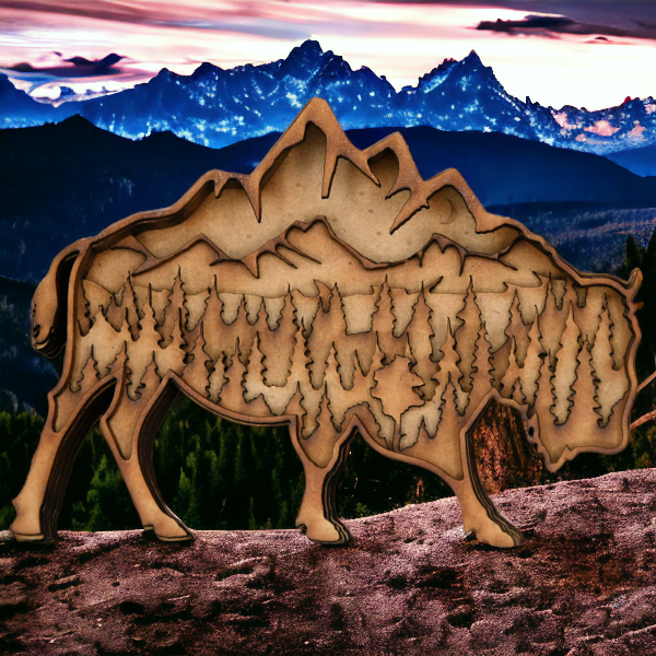 Mountain Range Buffalo