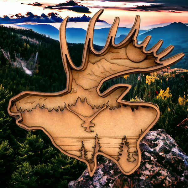 Mountain Range Moose